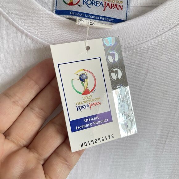 Vintage KOREA JAPAN 2002 Fifa World Cup T-Shirt Official Licensed Mens Sz Large - Picture 3 of 10